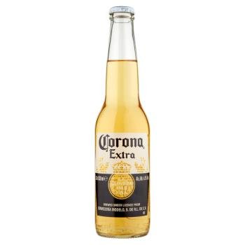 CORONA Extra lager messicana bottiglia 33cl